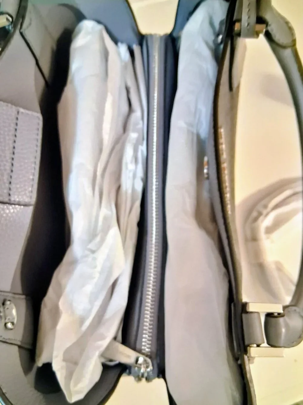 Michael Kors Kimberly Signature Leather Satchel